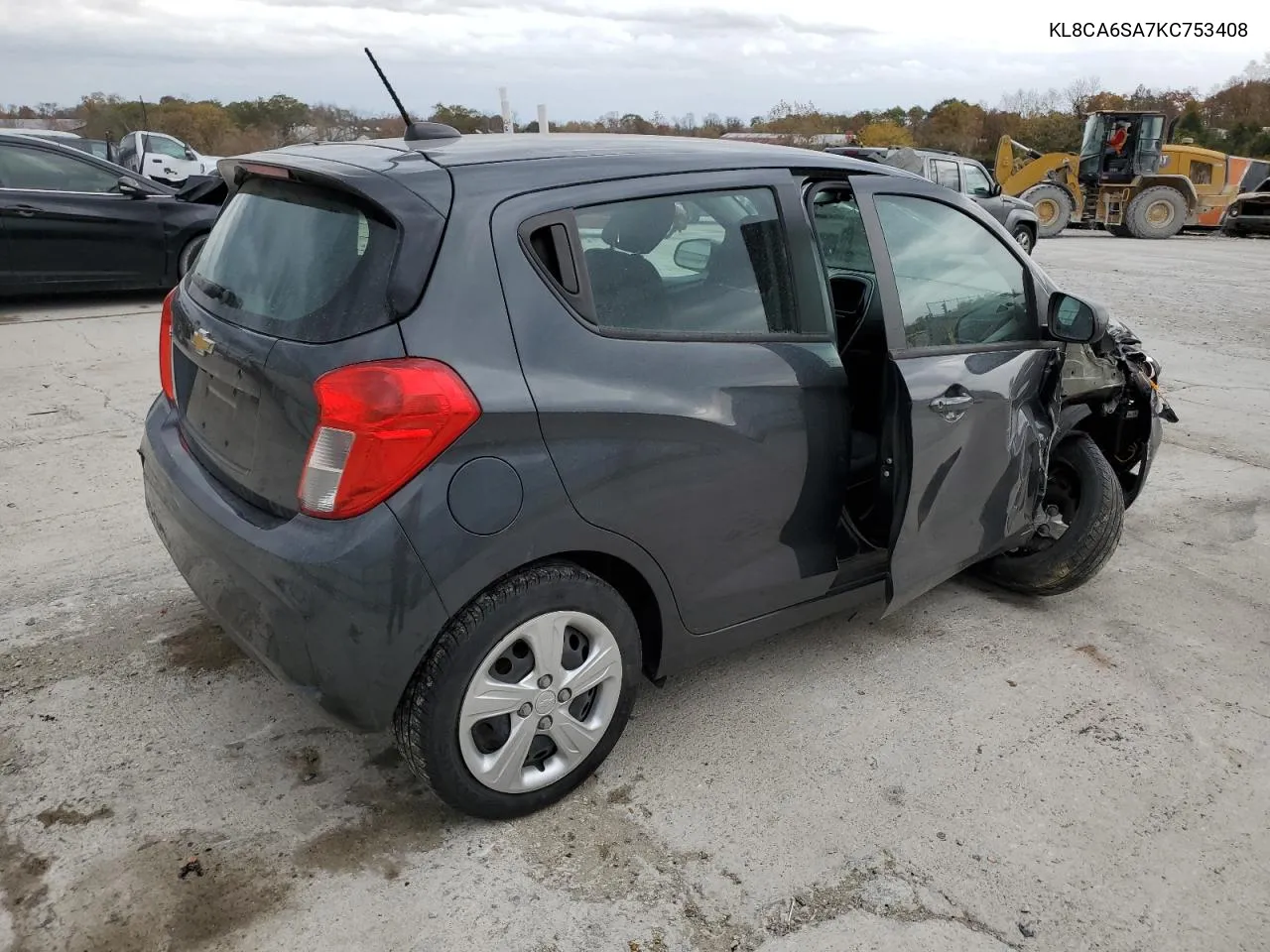 2019 Chevrolet Spark Ls VIN: KL8CA6SA7KC753408 Lot: 78666874