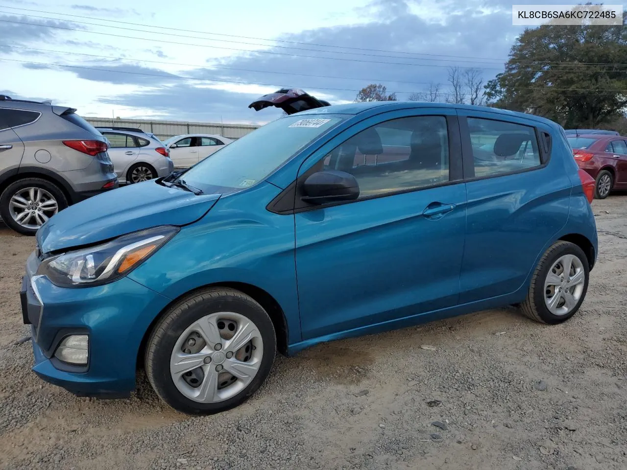 2019 Chevrolet Spark Ls VIN: KL8CB6SA6KC722485 Lot: 79069744