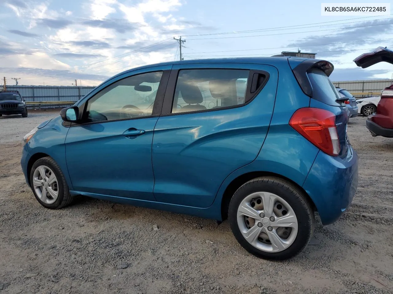 2019 Chevrolet Spark Ls VIN: KL8CB6SA6KC722485 Lot: 79069744