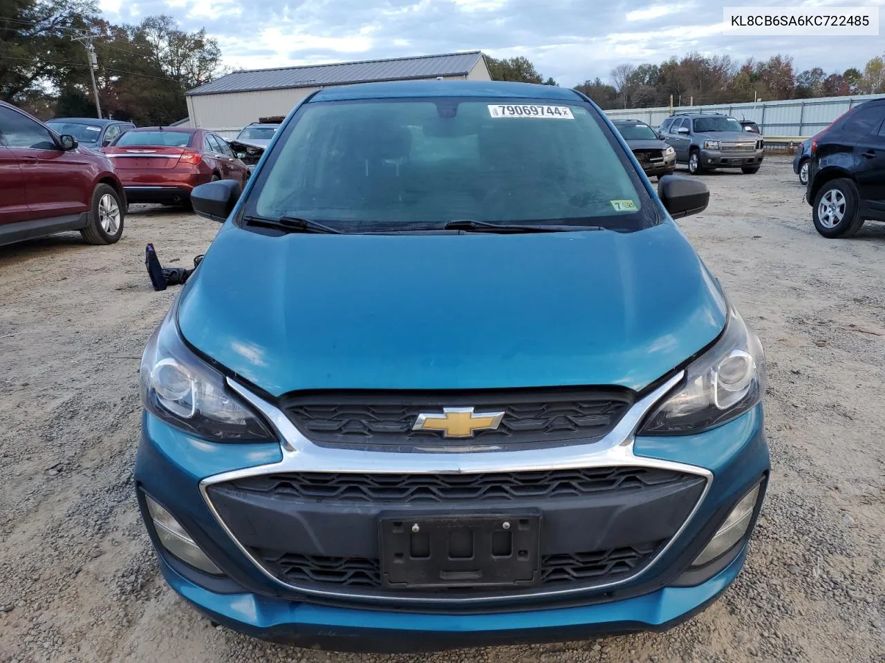 2019 Chevrolet Spark Ls VIN: KL8CB6SA6KC722485 Lot: 79069744