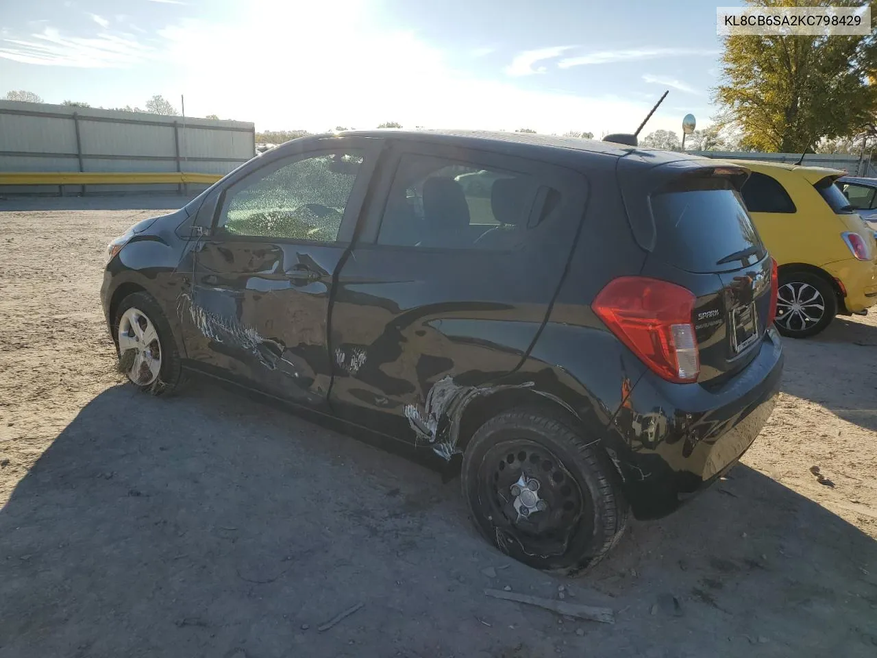 2019 Chevrolet Spark Ls VIN: KL8CB6SA2KC798429 Lot: 80216914