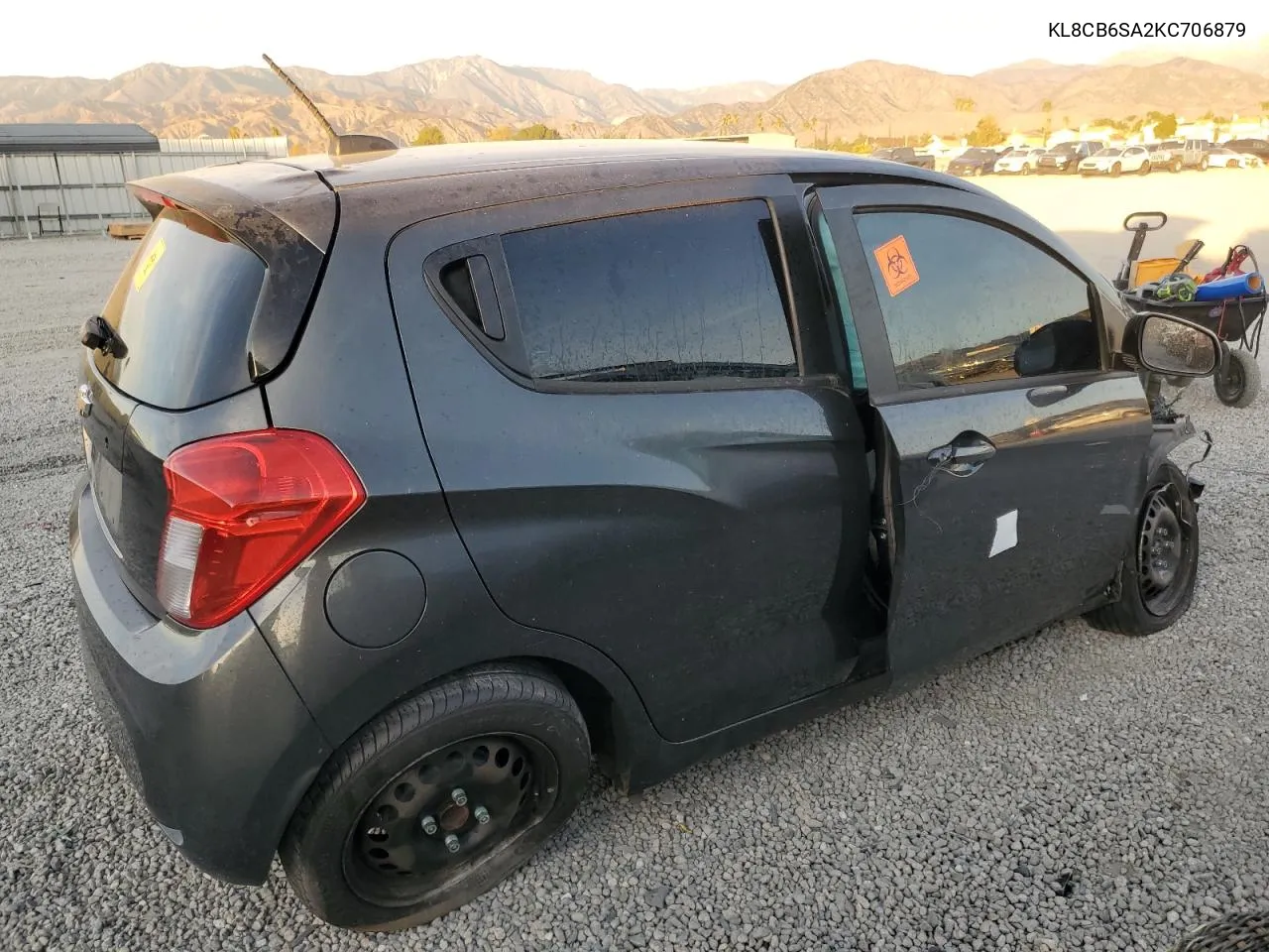 2019 Chevrolet Spark Ls VIN: KL8CB6SA2KC706879 Lot: 81602034