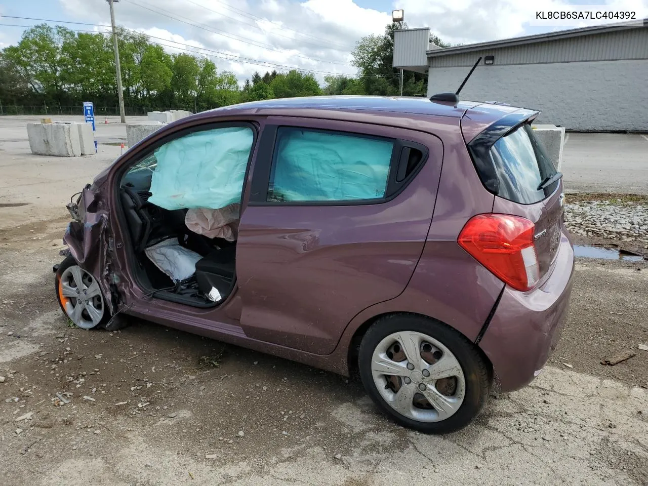 2020 Chevrolet Spark Ls VIN: KL8CB6SA7LC404392 Lot: 50456783