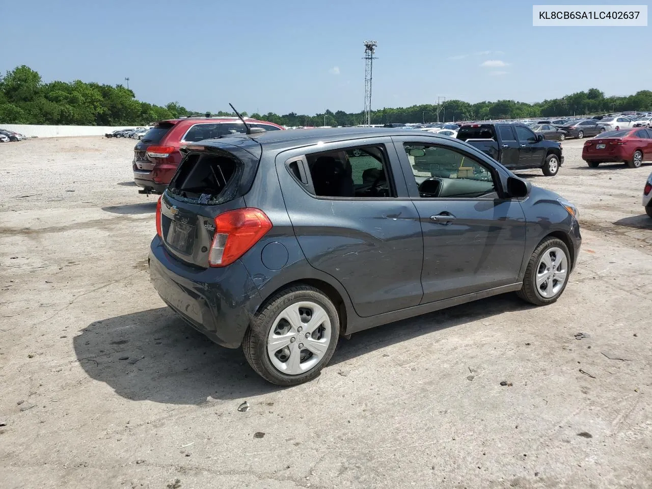 2020 Chevrolet Spark Ls VIN: KL8CB6SA1LC402637 Lot: 53967774