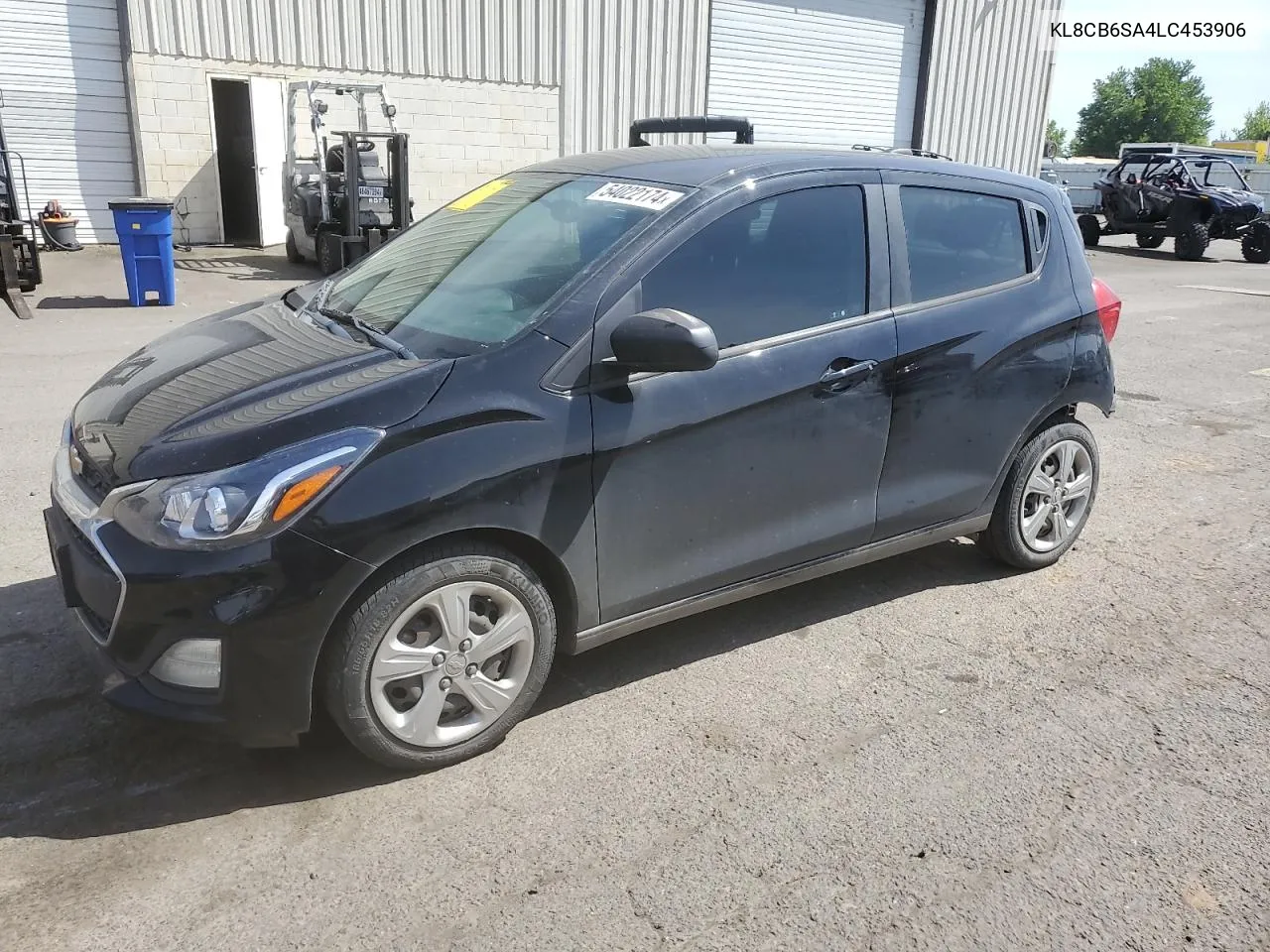 2020 Chevrolet Spark Ls VIN: KL8CB6SA4LC453906 Lot: 54022174