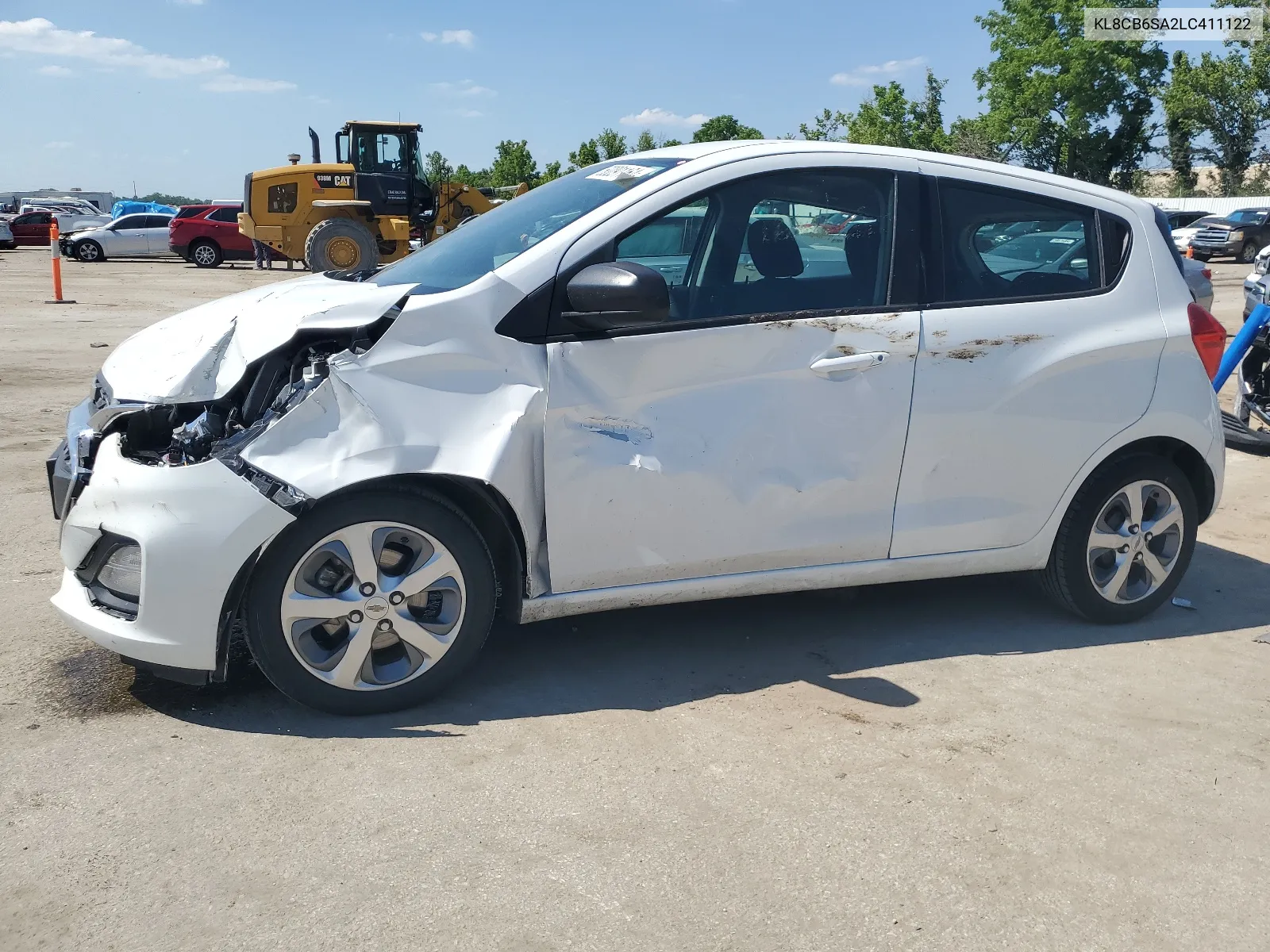 2020 Chevrolet Spark Ls VIN: KL8CB6SA2LC411122 Lot: 60091164