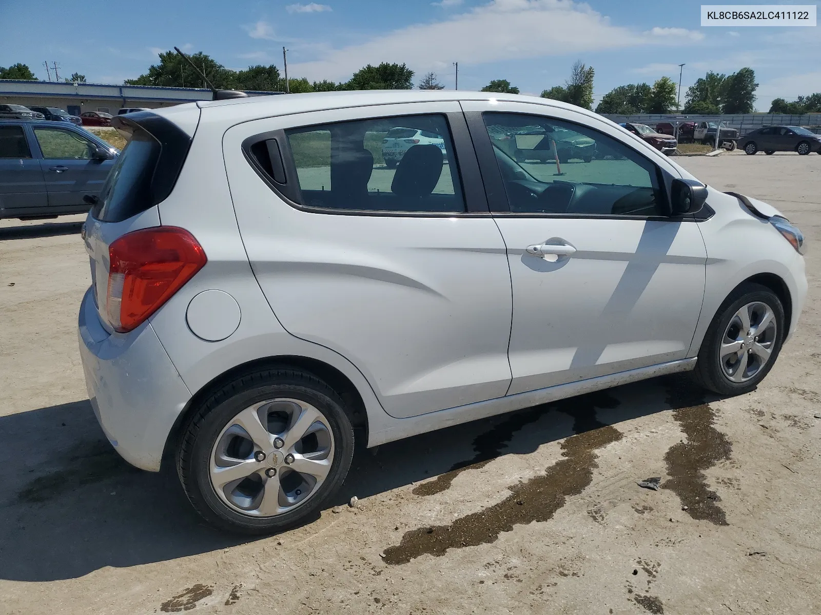 2020 Chevrolet Spark Ls VIN: KL8CB6SA2LC411122 Lot: 60091164