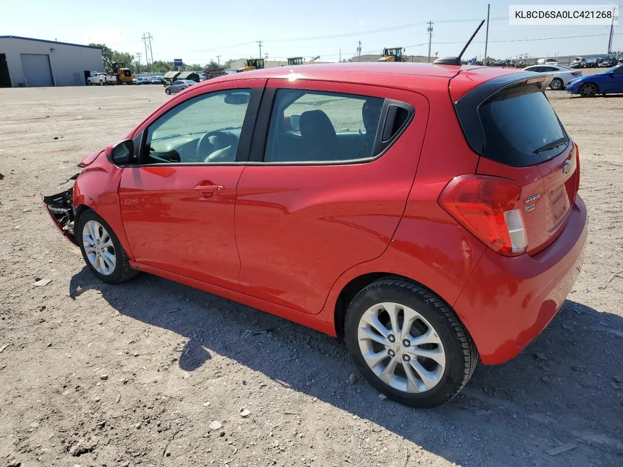 2020 Chevrolet Spark 1Lt VIN: KL8CD6SA0LC421268 Lot: 62735694