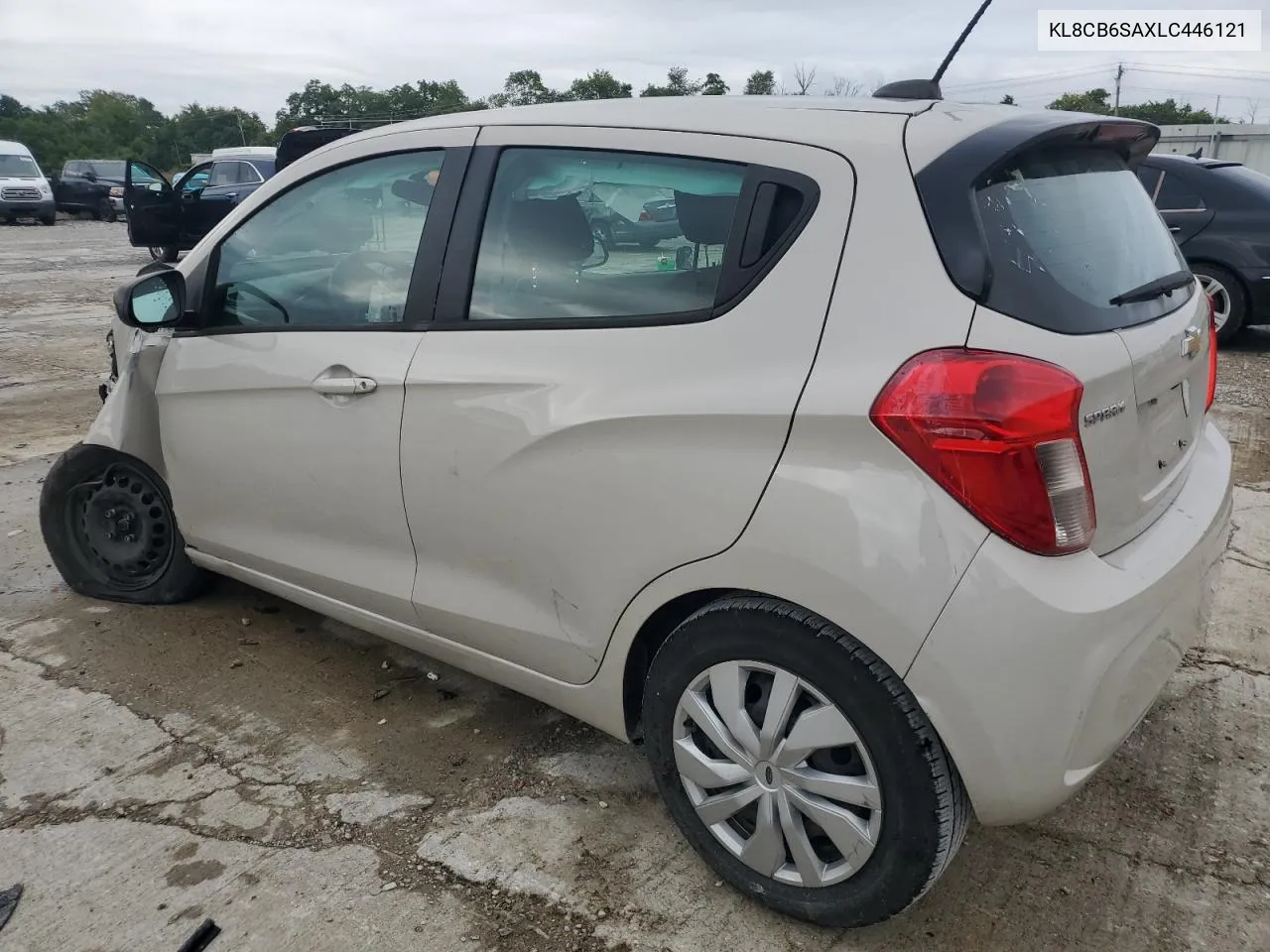 2020 Chevrolet Spark Ls VIN: KL8CB6SAXLC446121 Lot: 65394454