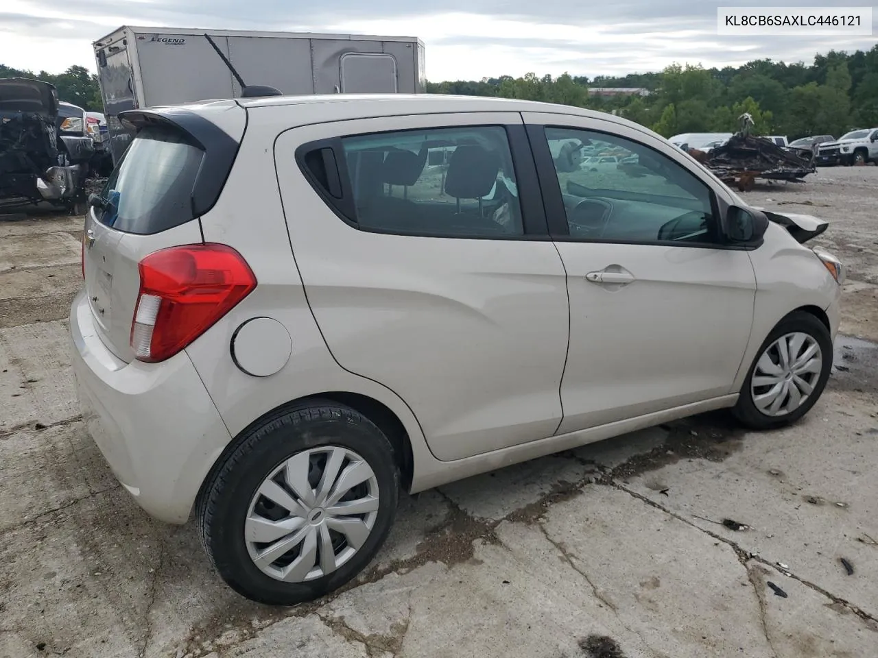 2020 Chevrolet Spark Ls VIN: KL8CB6SAXLC446121 Lot: 65394454