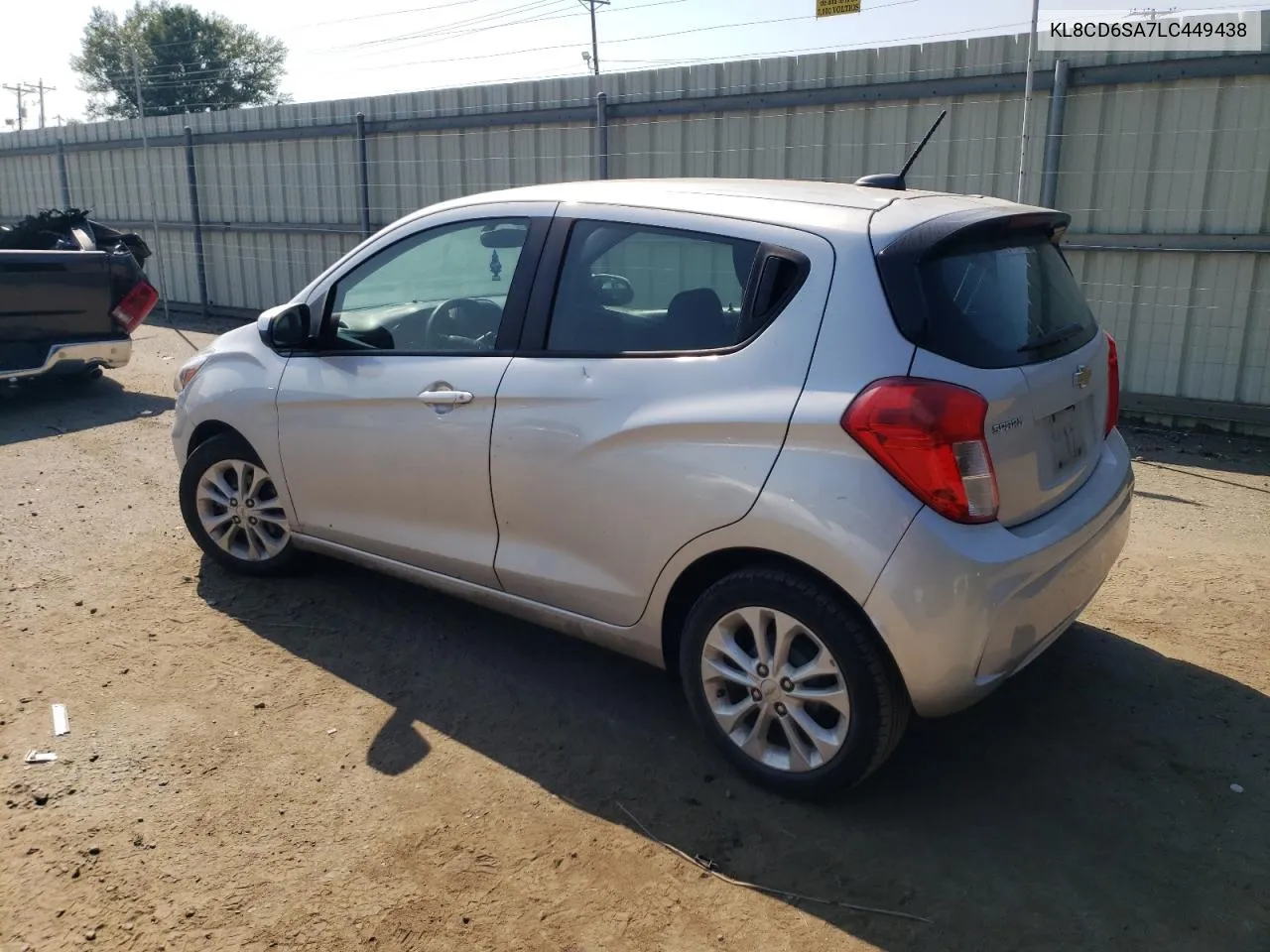 2020 Chevrolet Spark 1Lt VIN: KL8CD6SA7LC449438 Lot: 66692514