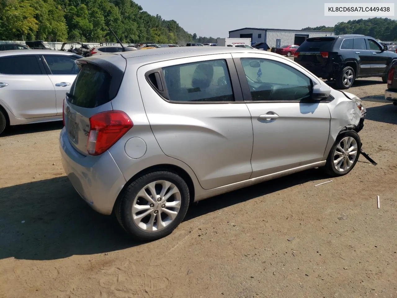 2020 Chevrolet Spark 1Lt VIN: KL8CD6SA7LC449438 Lot: 66692514