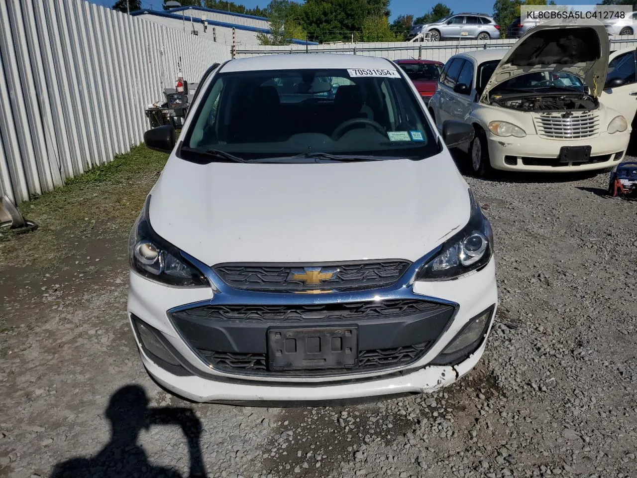 KL8CB6SA5LC412748 2020 Chevrolet Spark Ls