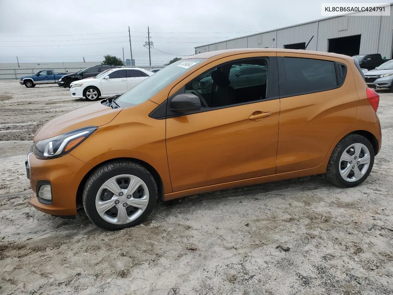 2020 Chevrolet Spark Ls VIN: KL8CB6SA0LC424791 Lot: 70654664