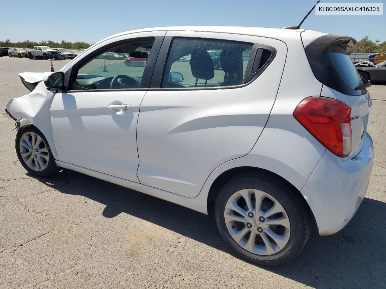 2020 Chevrolet Spark 1Lt VIN: KL8CD6SAXLC416305 Lot: 70820864