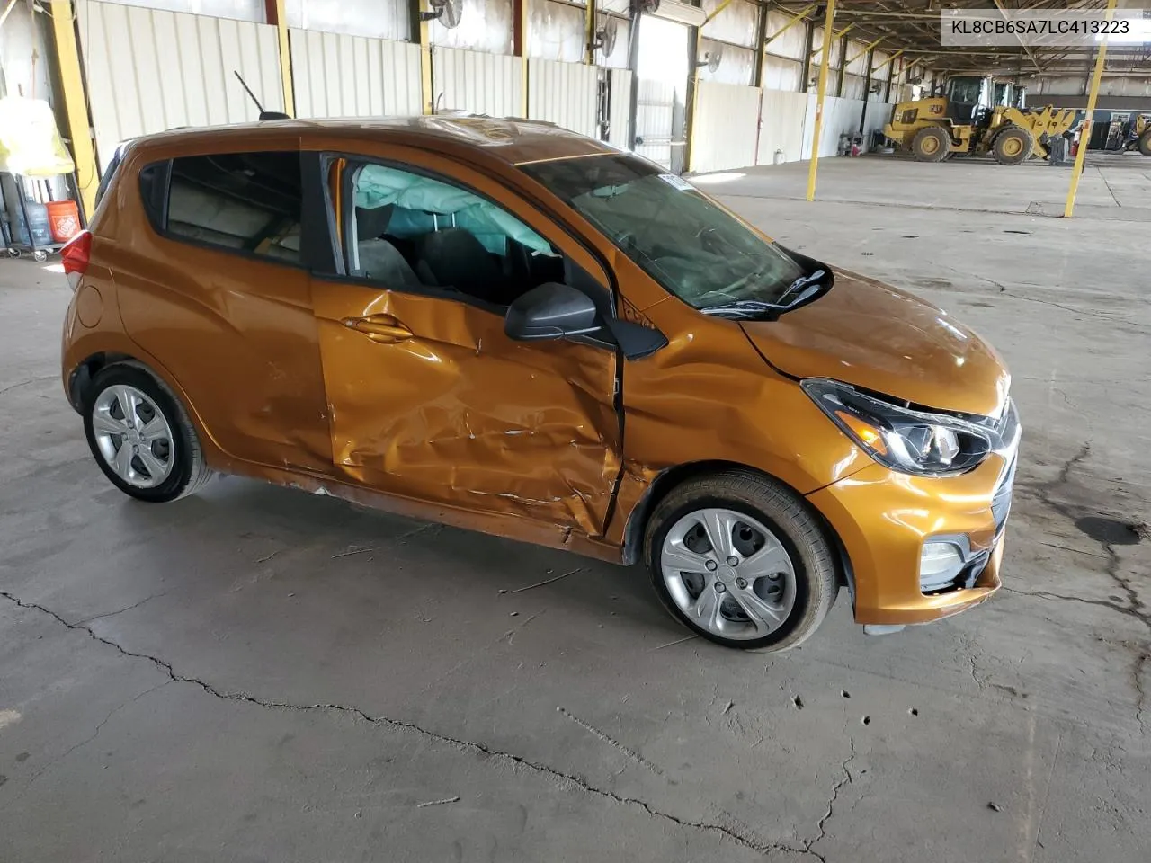 2020 Chevrolet Spark Ls VIN: KL8CB6SA7LC413223 Lot: 71813744