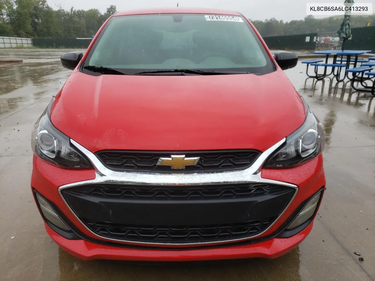 2020 Chevrolet Spark Ls VIN: KL8CB6SA6LC413293 Lot: 73146554