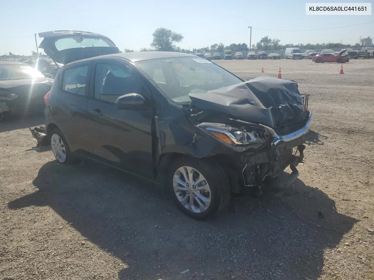 2020 Chevrolet Spark 1Lt VIN: KL8CD6SA0LC441651 Lot: 73678084