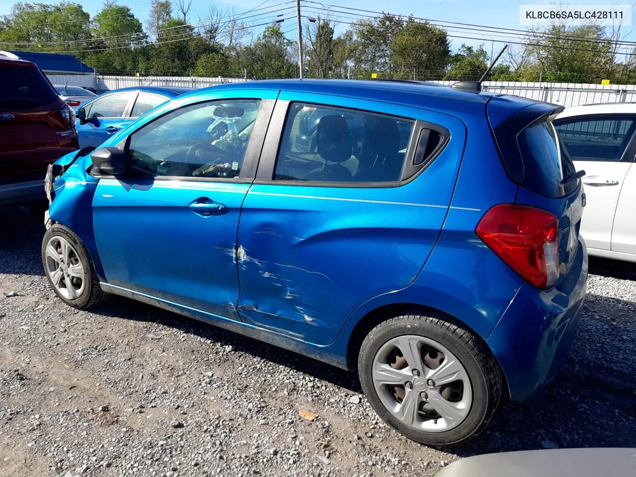 2020 Chevrolet Spark Ls VIN: KL8CB6SA5LC428111 Lot: 74121074