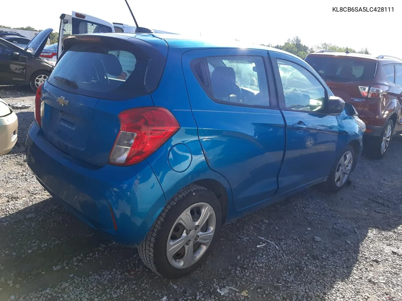 2020 Chevrolet Spark Ls VIN: KL8CB6SA5LC428111 Lot: 74121074