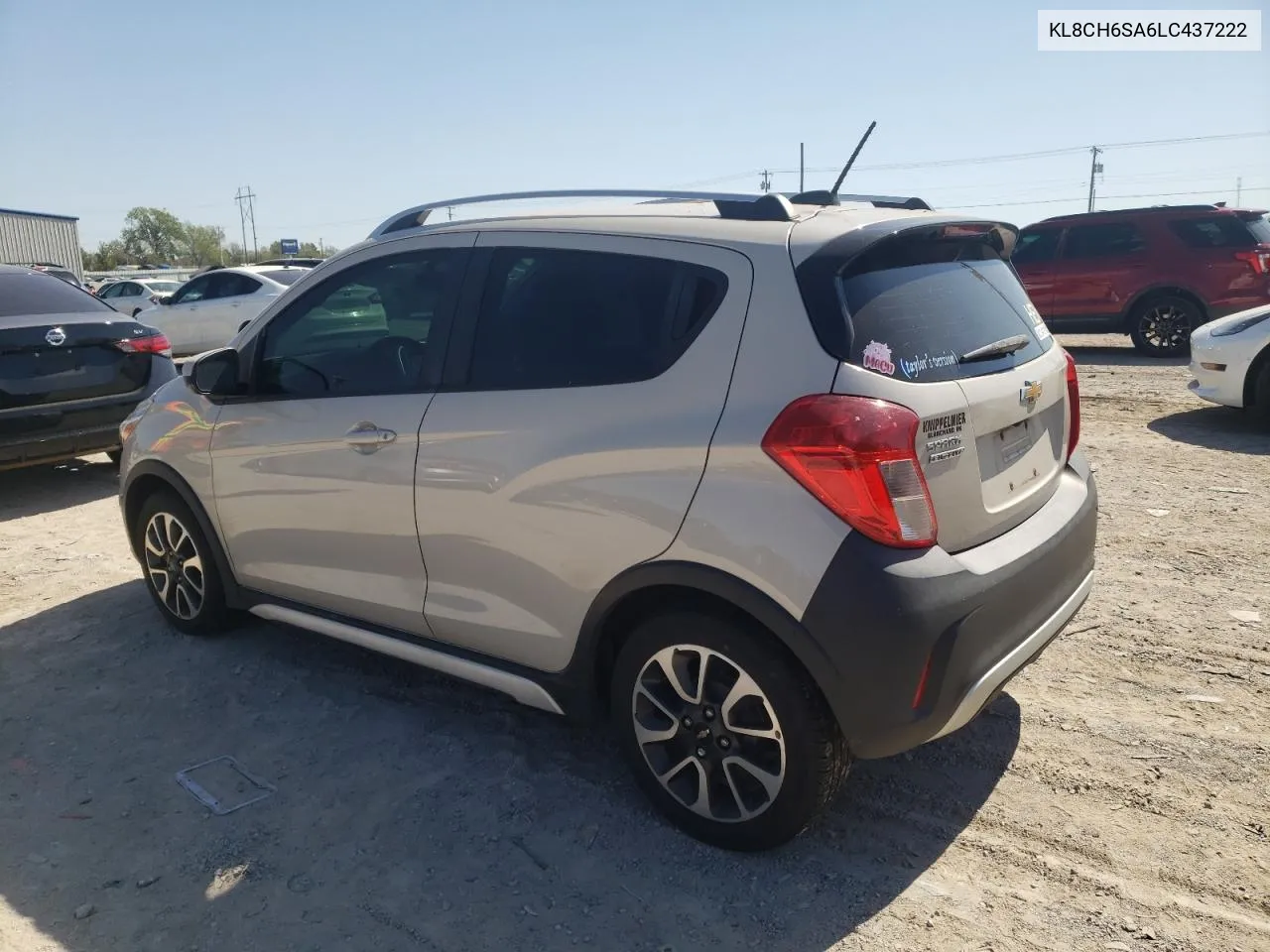 2020 Chevrolet Spark Activ VIN: KL8CH6SA6LC437222 Lot: 74761024