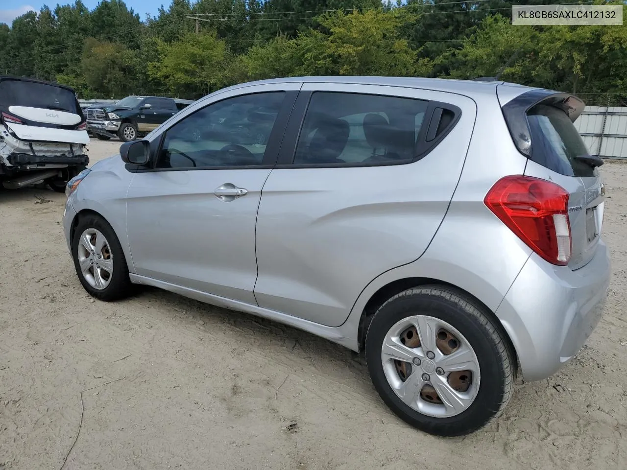 2020 Chevrolet Spark Ls VIN: KL8CB6SAXLC412132 Lot: 74950324