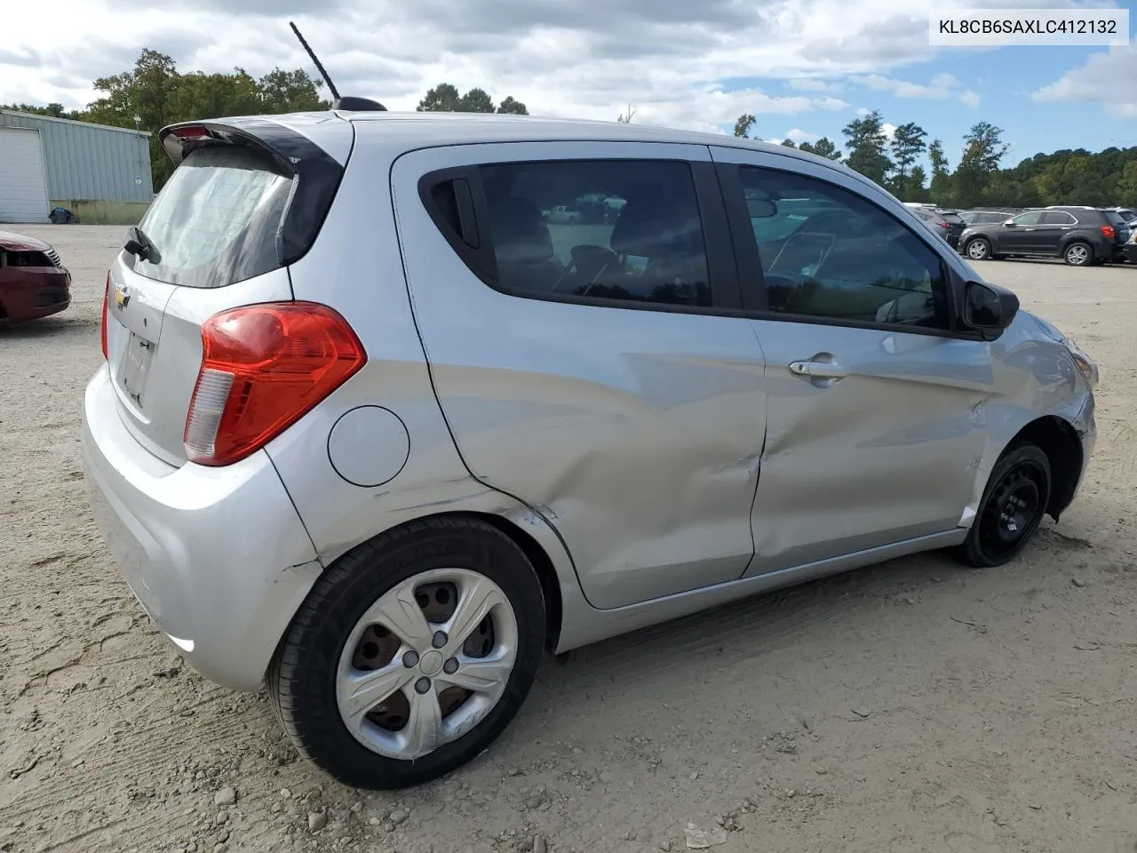 2020 Chevrolet Spark Ls VIN: KL8CB6SAXLC412132 Lot: 74950324