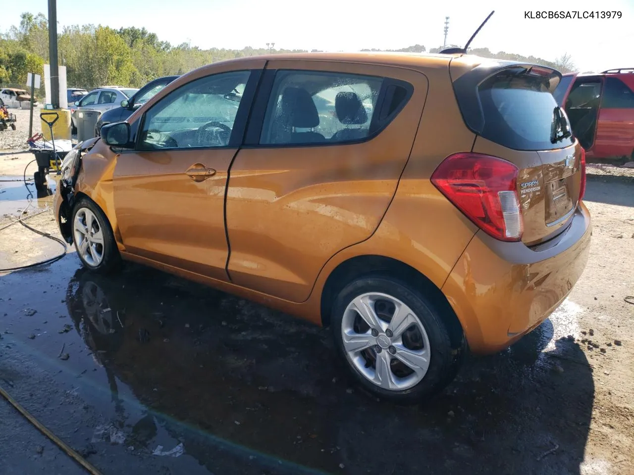 2020 Chevrolet Spark Ls VIN: KL8CB6SA7LC413979 Lot: 75009874