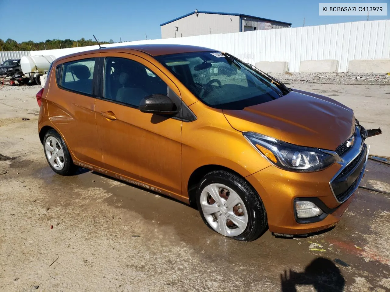 2020 Chevrolet Spark Ls VIN: KL8CB6SA7LC413979 Lot: 75009874