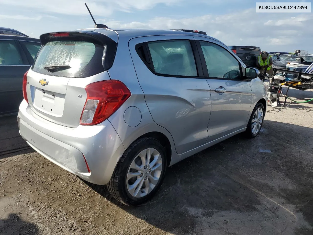 2020 Chevrolet Spark 1Lt VIN: KL8CD6SA9LC442894 Lot: 75305534