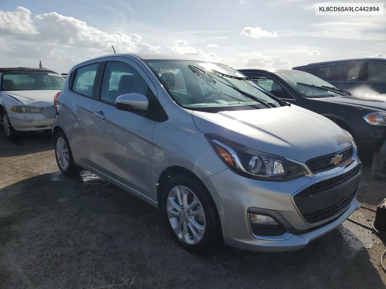 2020 Chevrolet Spark 1Lt VIN: KL8CD6SA9LC442894 Lot: 75305534