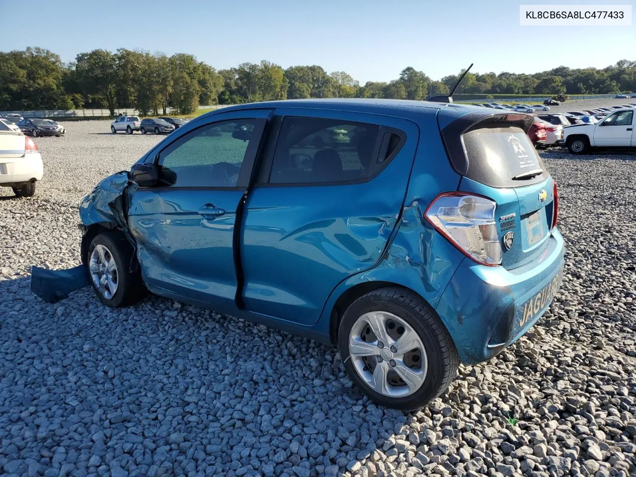 2020 Chevrolet Spark Ls VIN: KL8CB6SA8LC477433 Lot: 75508534