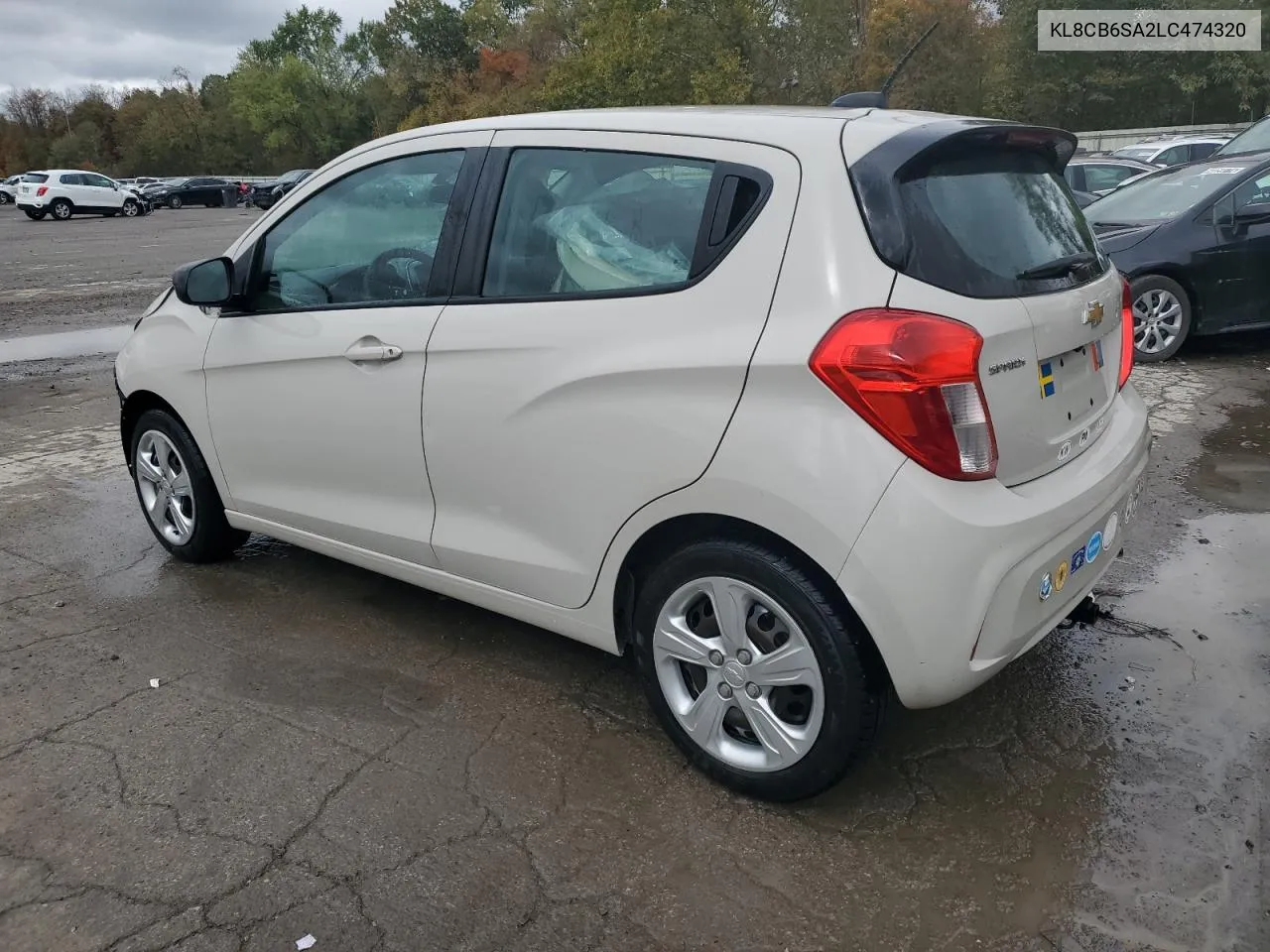 2020 Chevrolet Spark Ls VIN: KL8CB6SA2LC474320 Lot: 75538494