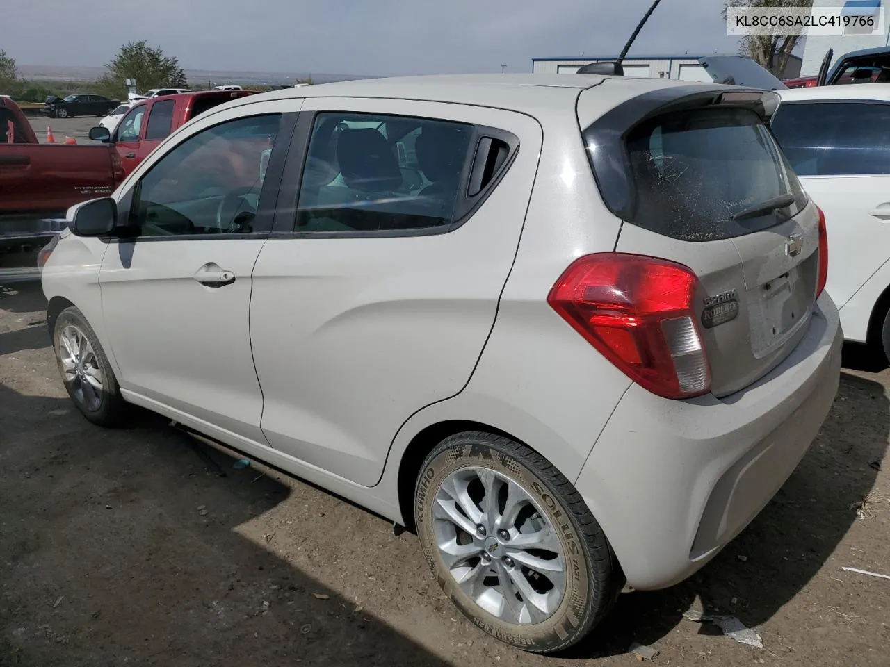 2020 Chevrolet Spark 1Lt VIN: KL8CC6SA2LC419766 Lot: 75676644