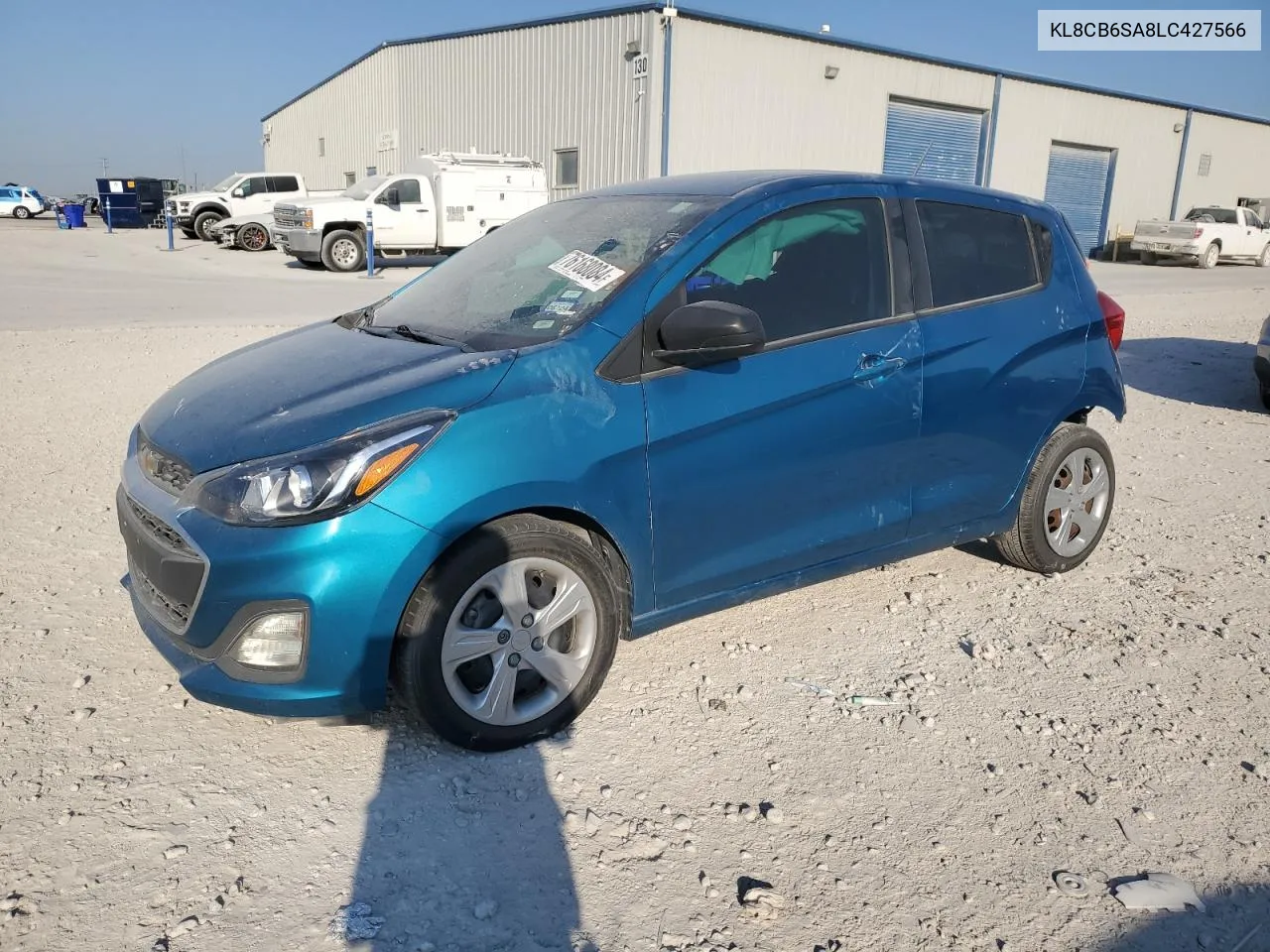 2020 Chevrolet Spark Ls VIN: KL8CB6SA8LC427566 Lot: 76168084