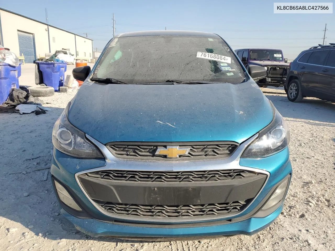 2020 Chevrolet Spark Ls VIN: KL8CB6SA8LC427566 Lot: 76168084