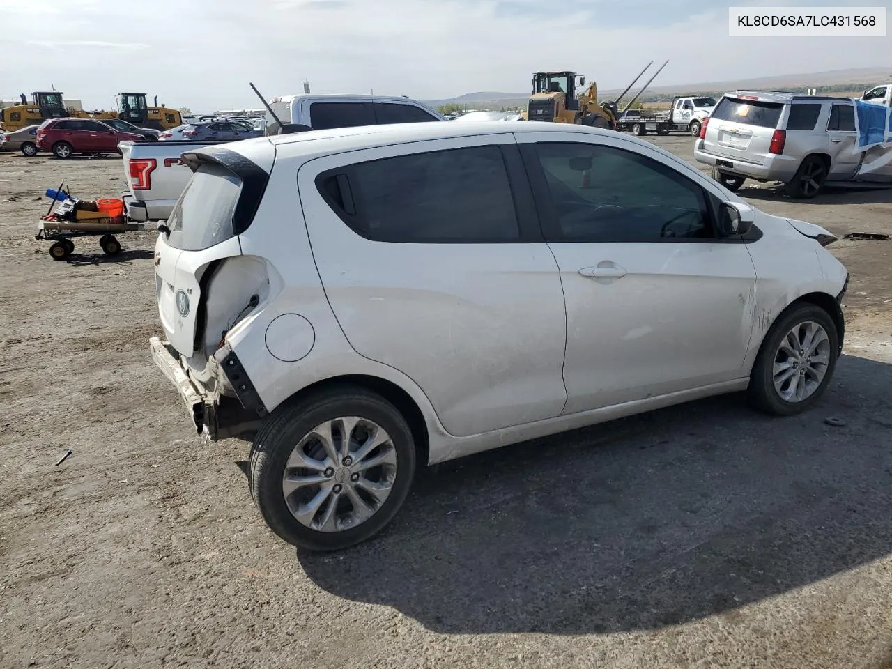 2020 Chevrolet Spark 1Lt VIN: KL8CD6SA7LC431568 Lot: 76416284