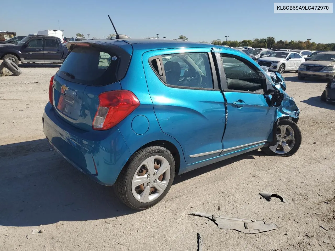 2020 Chevrolet Spark Ls VIN: KL8CB6SA9LC472970 Lot: 76517274