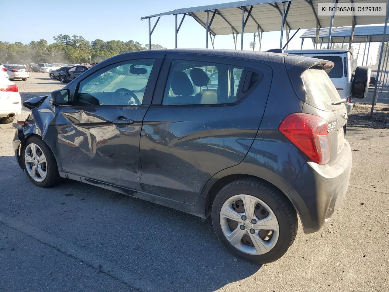 2020 Chevrolet Spark Ls VIN: KL8CB6SA8LC429186 Lot: 76712884