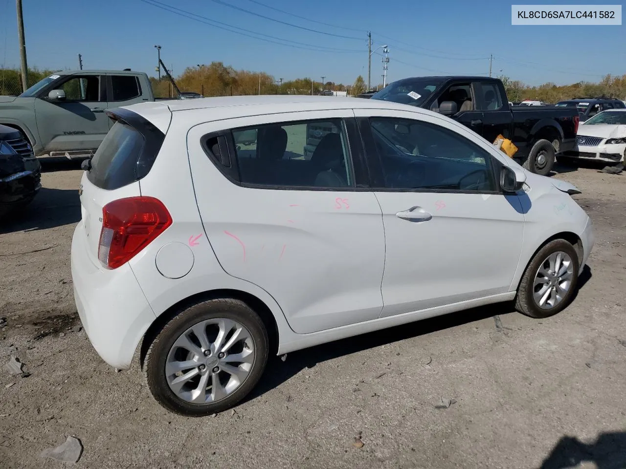 2020 Chevrolet Spark 1Lt VIN: KL8CD6SA7LC441582 Lot: 77006904