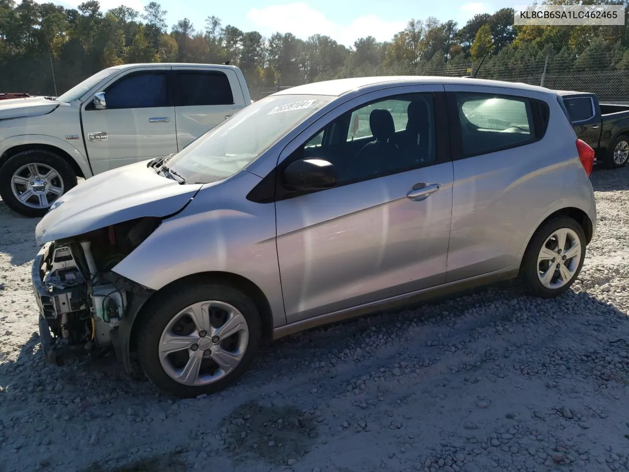 2020 Chevrolet Spark Ls VIN: KL8CB6SA1LC462465 Lot: 78239104