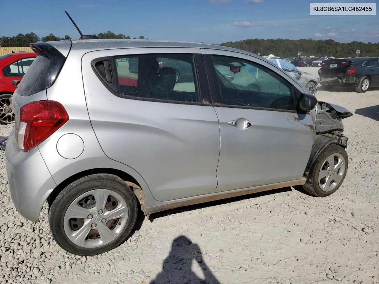 2020 Chevrolet Spark Ls VIN: KL8CB6SA1LC462465 Lot: 78239104