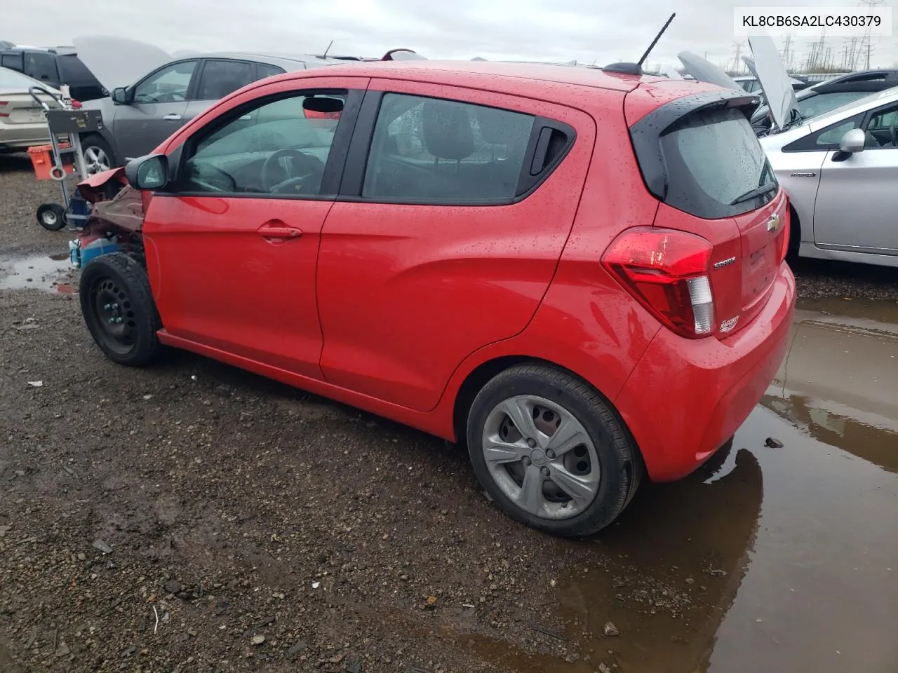 2020 Chevrolet Spark Ls VIN: KL8CB6SA2LC430379 Lot: 78546694