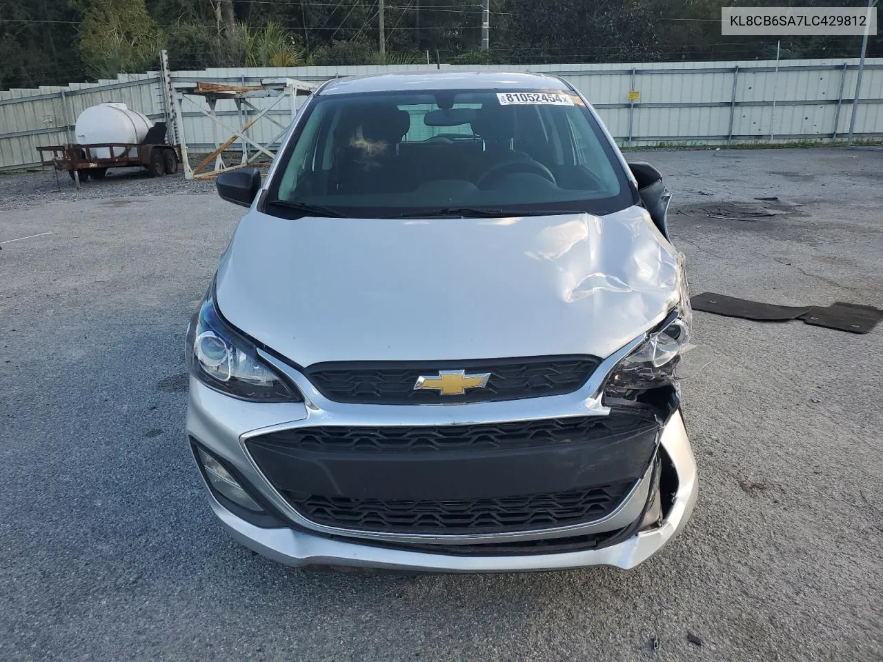 2020 Chevrolet Spark Ls VIN: KL8CB6SA7LC429812 Lot: 81052454