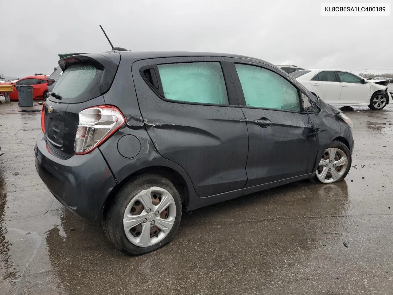 2020 Chevrolet Spark Ls VIN: KL8CB6SA1LC400189 Lot: 81309324