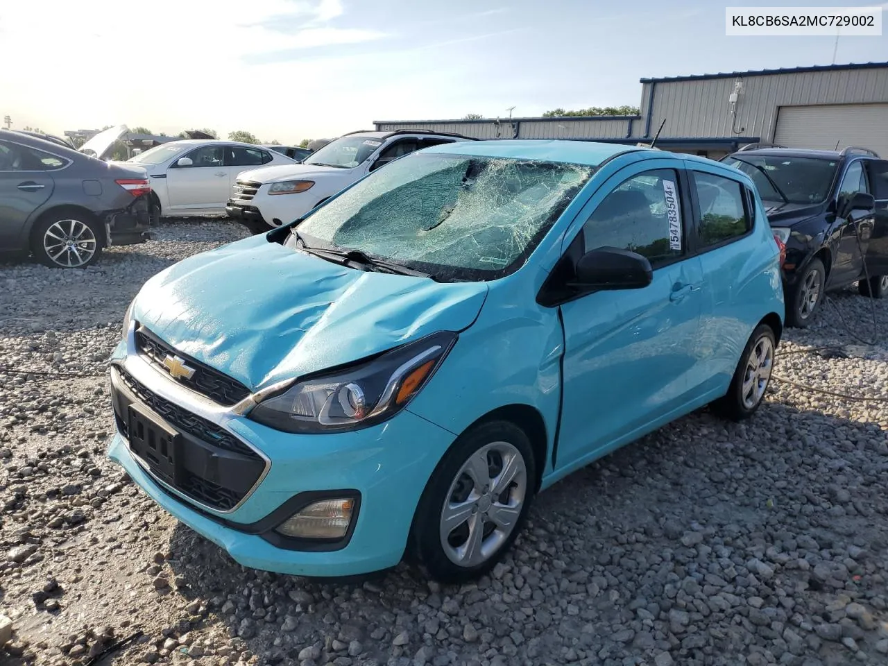 KL8CB6SA2MC729002 2021 Chevrolet Spark Ls