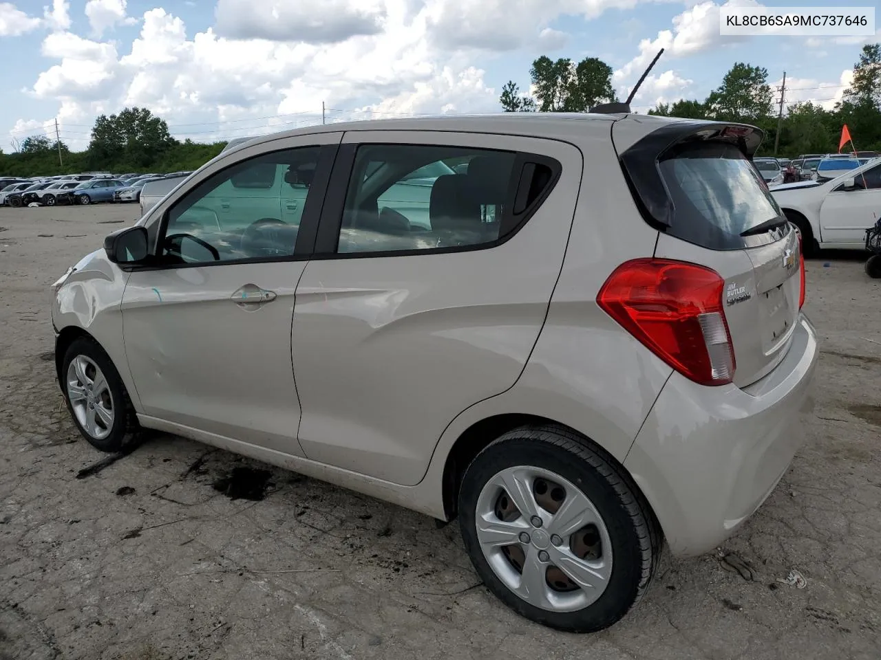 KL8CB6SA9MC737646 2021 Chevrolet Spark Ls