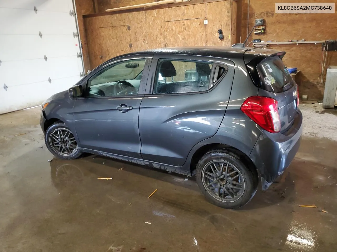 2021 Chevrolet Spark Ls VIN: KL8CB6SA2MC738640 Lot: 59924414