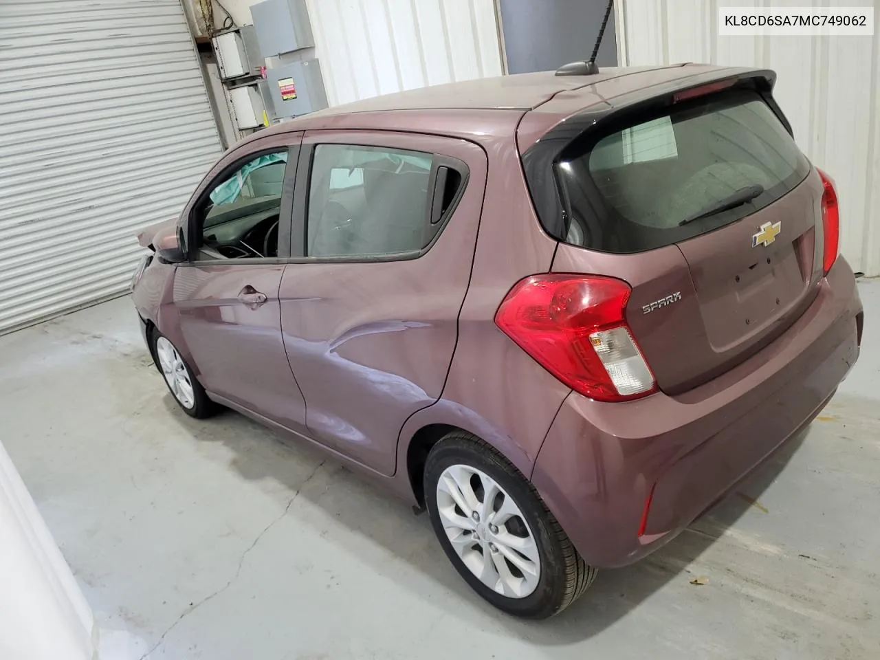 2021 Chevrolet Spark 1Lt VIN: KL8CD6SA7MC749062 Lot: 62246854