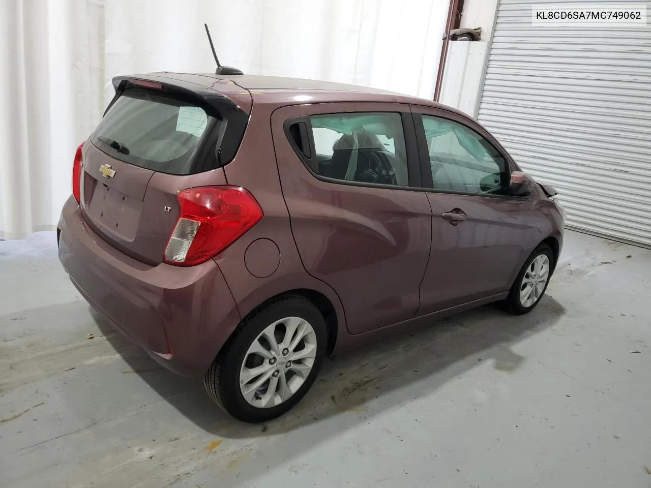 2021 Chevrolet Spark 1Lt VIN: KL8CD6SA7MC749062 Lot: 62246854